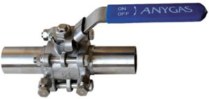 焊接三片式球閥